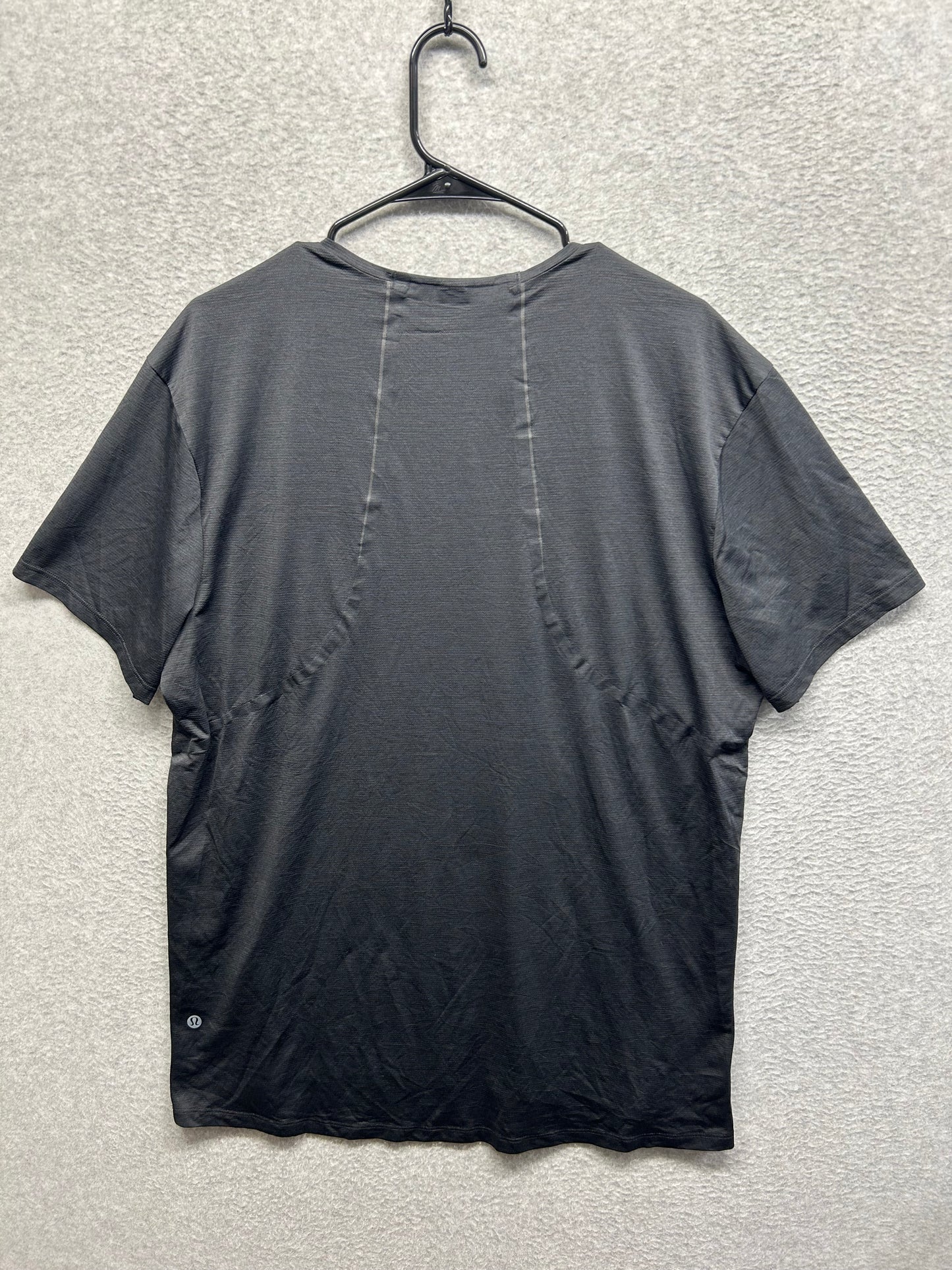 Lululemon Fast and Free Short Sleeve Shirt Size XL Black