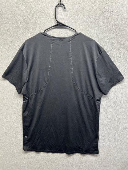 Lululemon Fast and Free Short Sleeve Shirt Size XL Black