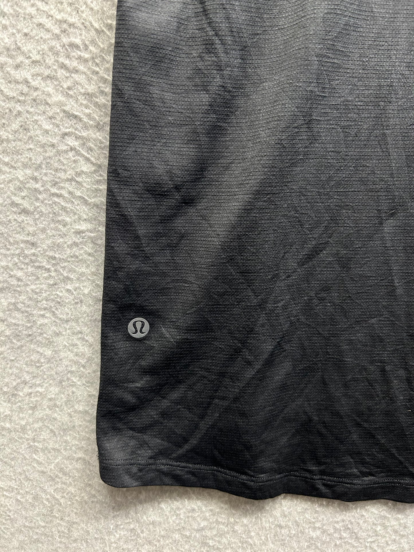 Lululemon Fast and Free Short Sleeve Shirt Size XL Black