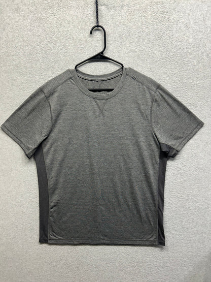 Lululemon Cotton Short Sleeve Shirt Size XL Gray