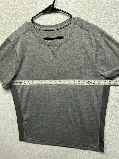 Lululemon Cotton Short Sleeve Shirt Size XL Gray
