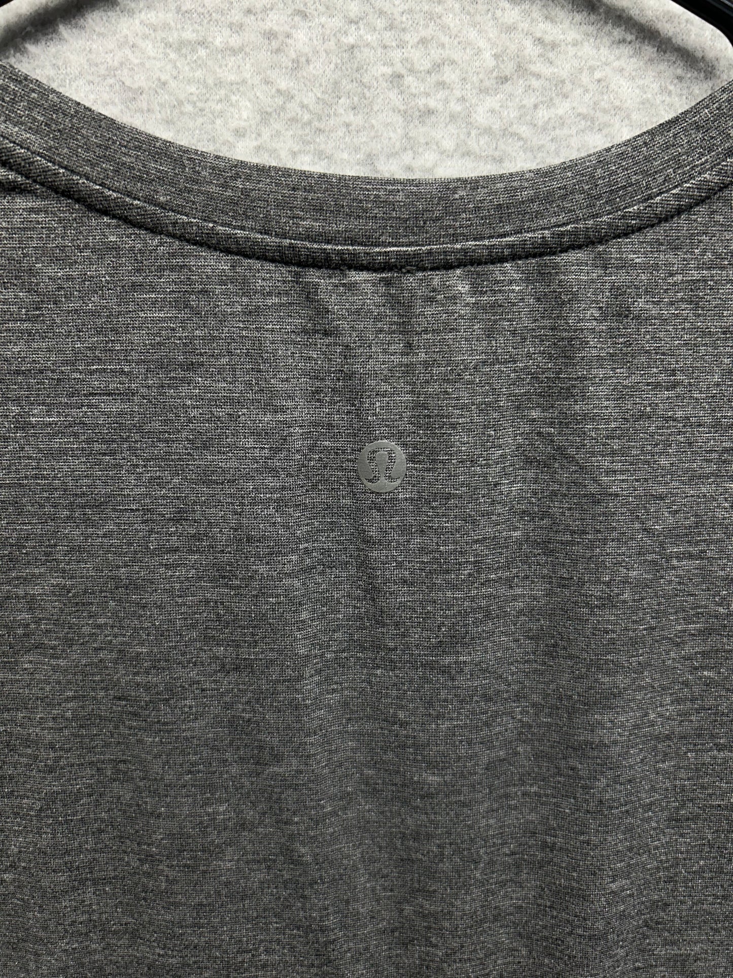 Lululemon Cotton Short Sleeve Shirt Size XL Gray