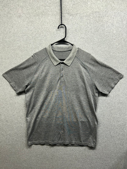 Lululemon Metal Vent Tech Polo Size XL Slate