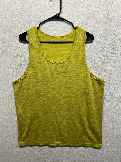 Lululemon Metal Vent Tech Surge Tank Size XL Golden Lime