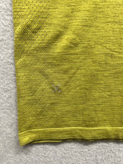 Lululemon Metal Vent Tech Surge Tank Size XL Golden Lime