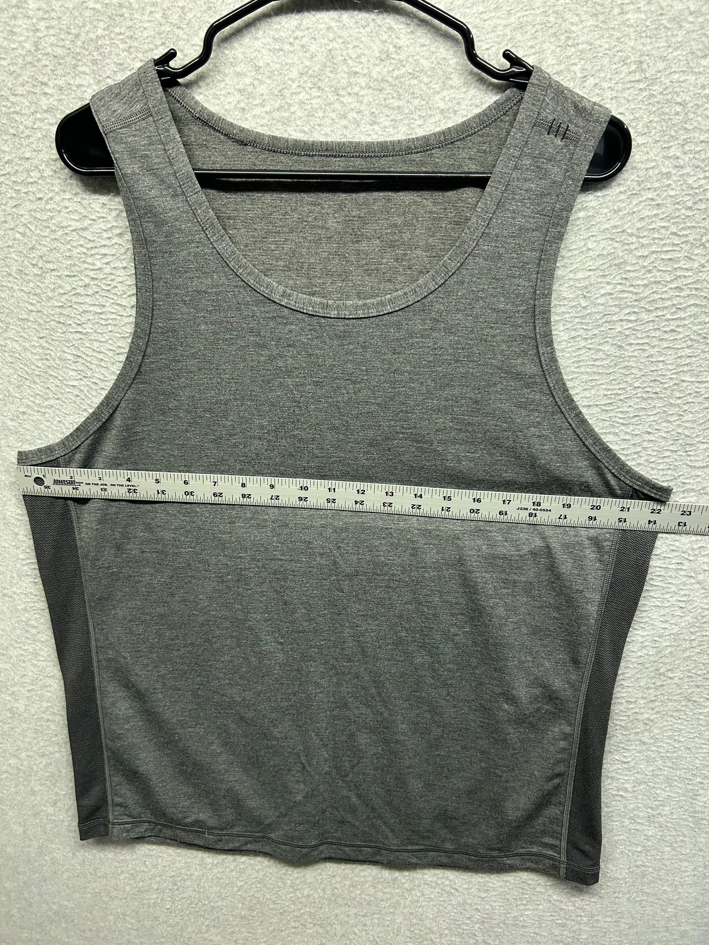 Lululemon Cotton Muscle Tank Size XL Gray