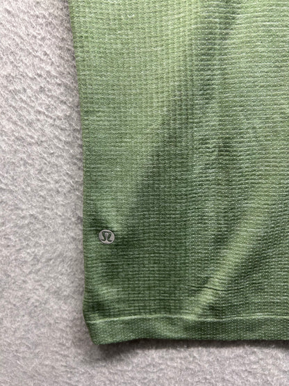 Lululemon Metal Vent Tech Short Sleeve Size XL Green