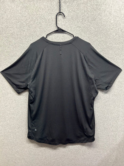 Lululemon License To Train Short Sleeve Size 2XL Black