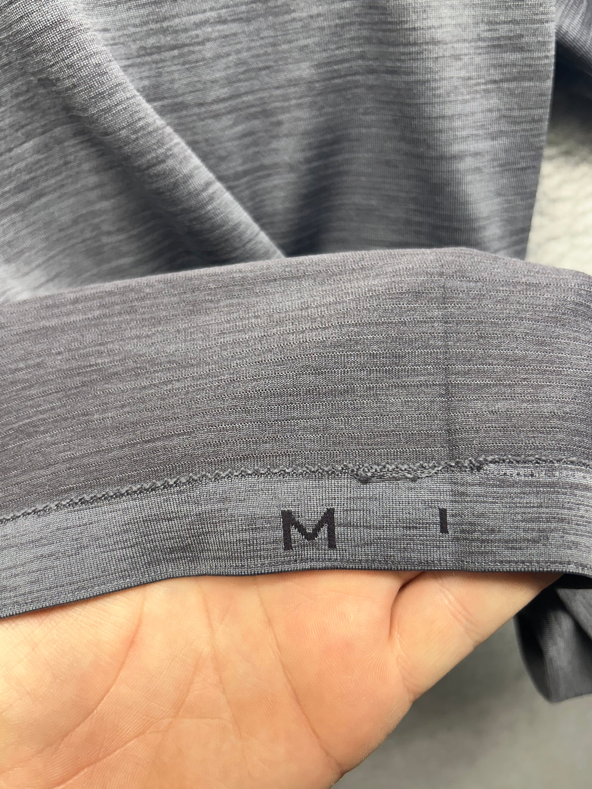 Lululemon Metal Vent Tech Short Sleeve Shirt 2.0 Mens Size Medium Blue