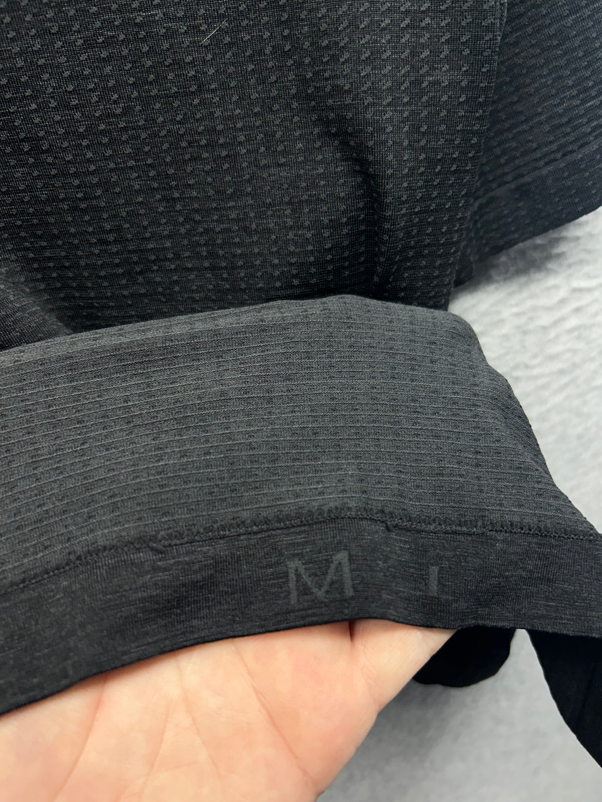 Lululemon Metal Vent Tech Short Sleeve Shirt 2.0 Mens Size Medium Black