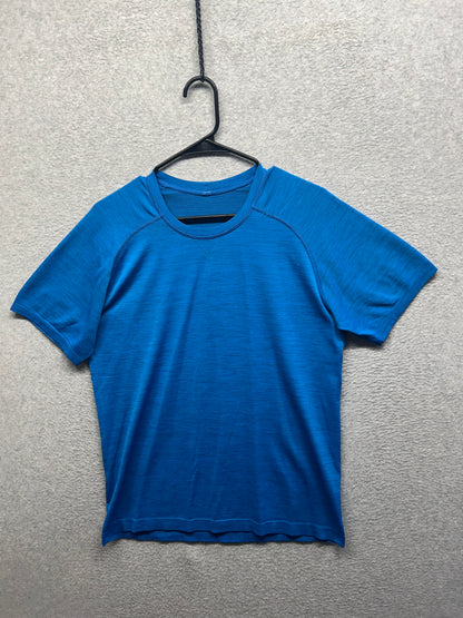 Lululemon Metal Vent Tech Short Sleeve Shirt 2.0 Mens Size Medium Blue