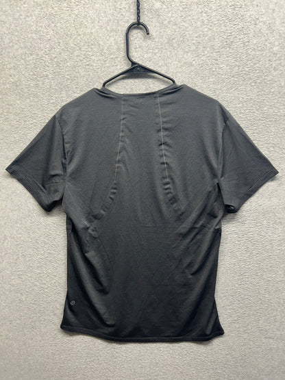 Lululemon Fast and Free Short Sleeve Shirt Size Medium Black