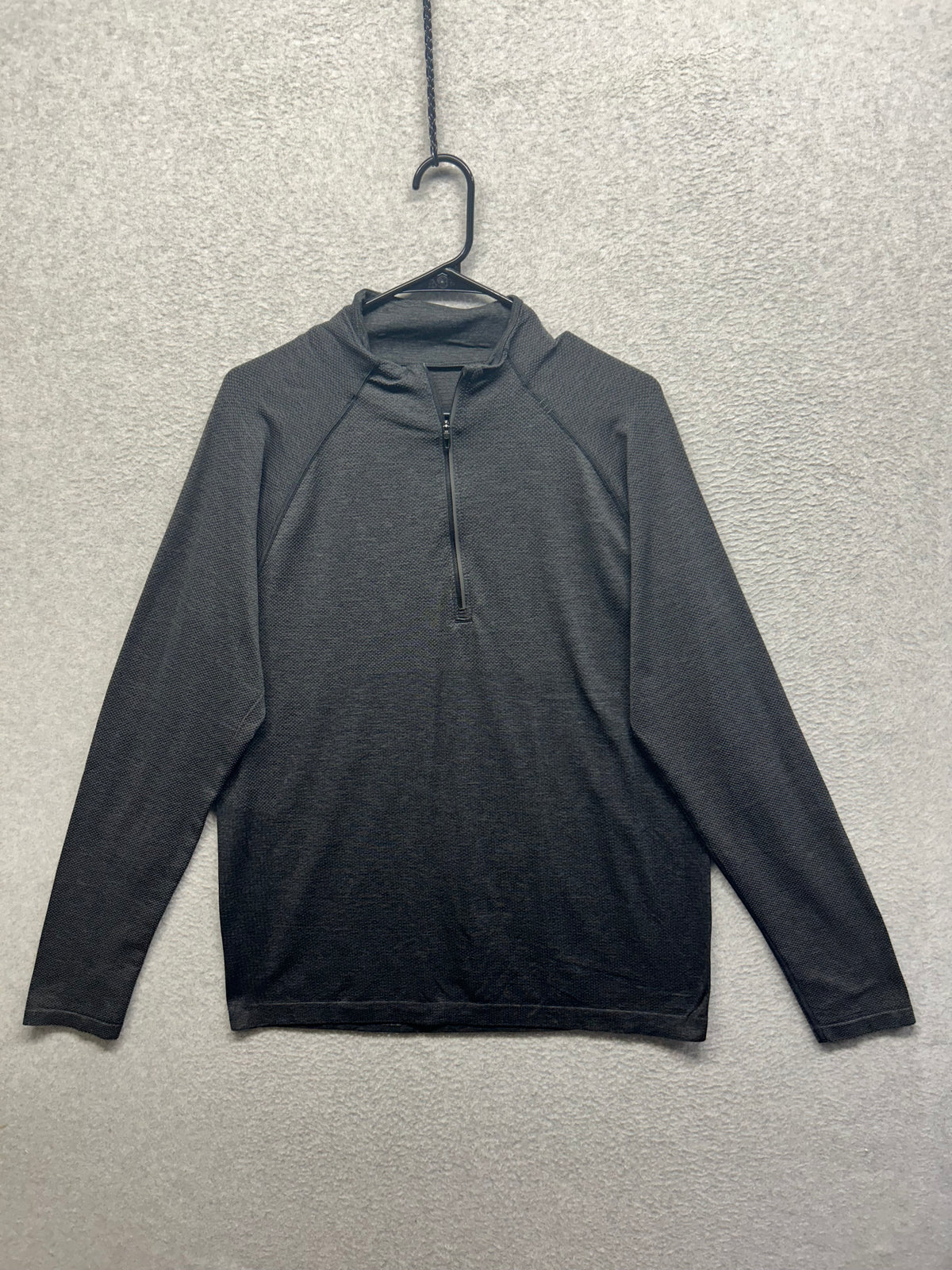 Lululemon Metal Vent Tech Long Sleeve 1/4 Zip Mens Size Large Black