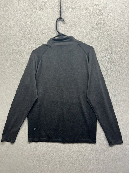 Lululemon Metal Vent Tech Long Sleeve 1/4 Zip Mens Size Large Black