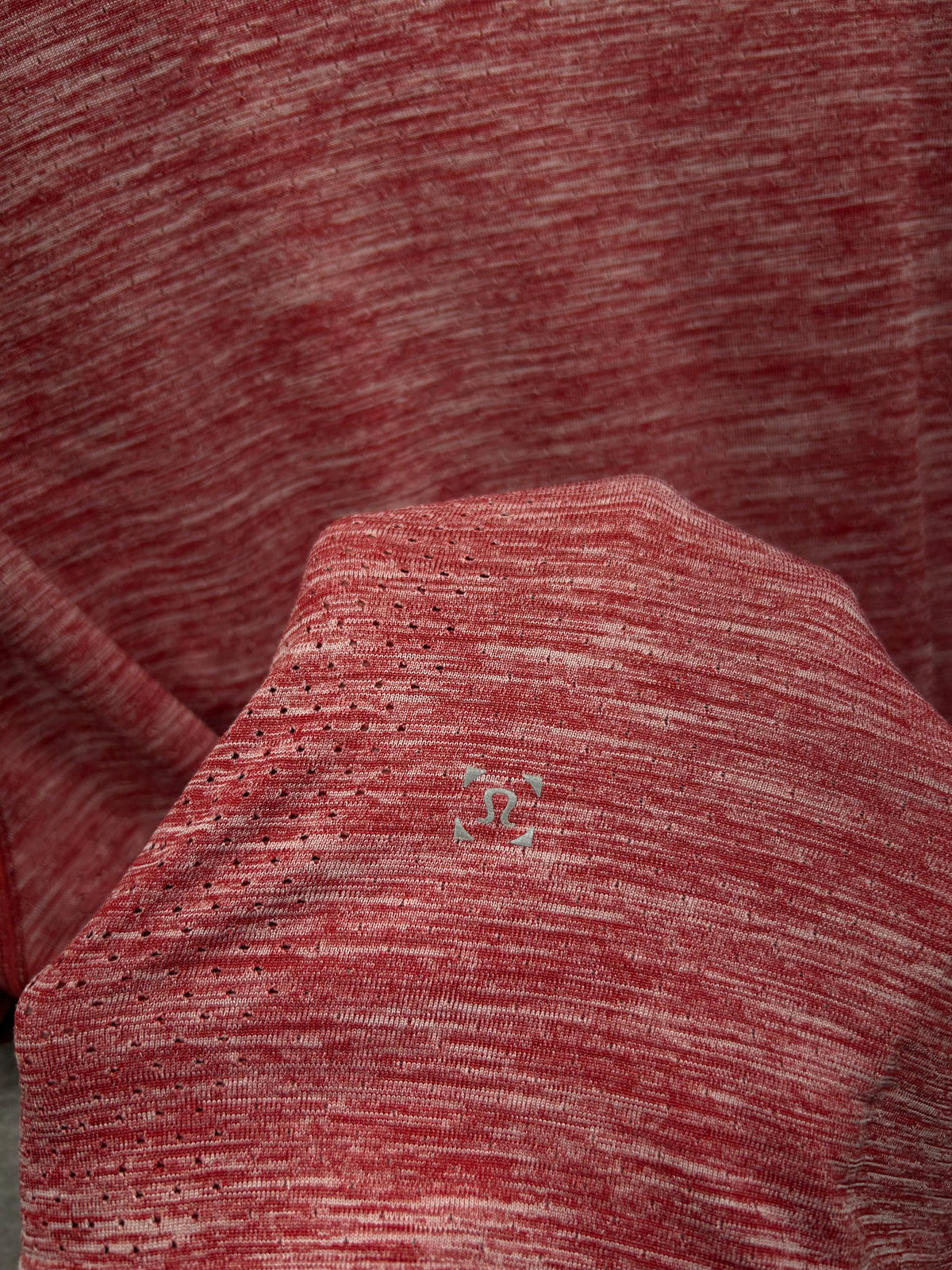 Lululemon Metal Vent Tech Short Sleeve Shirt 2.0 Mens Size Large Red