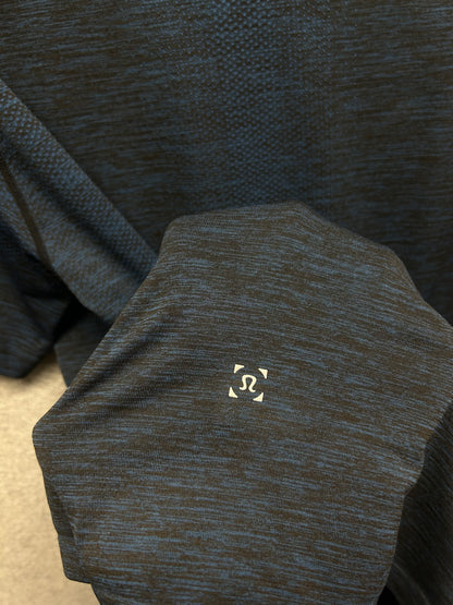 Lululemon Metal Vent Tech Short Sleeve Shirt 2.0 Mens Size Large Blue