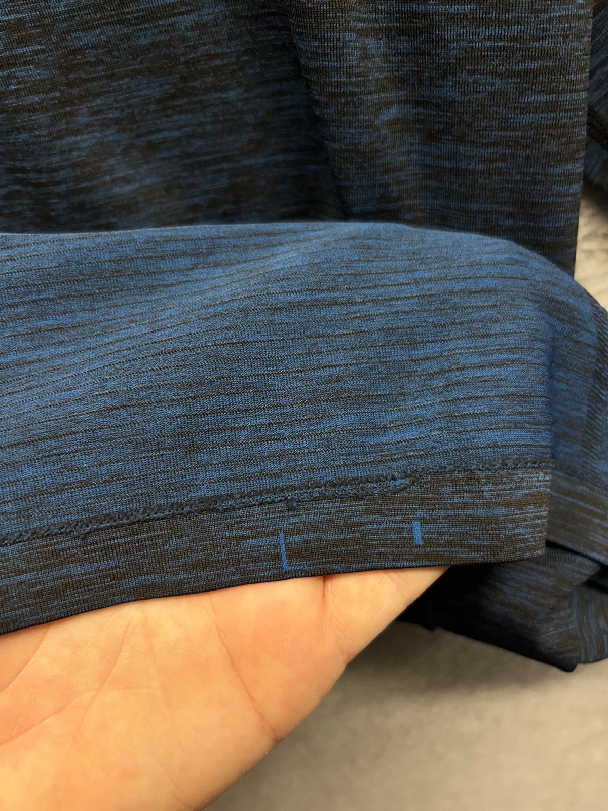 Lululemon Metal Vent Tech Short Sleeve Shirt 2.0 Mens Size Large Blue