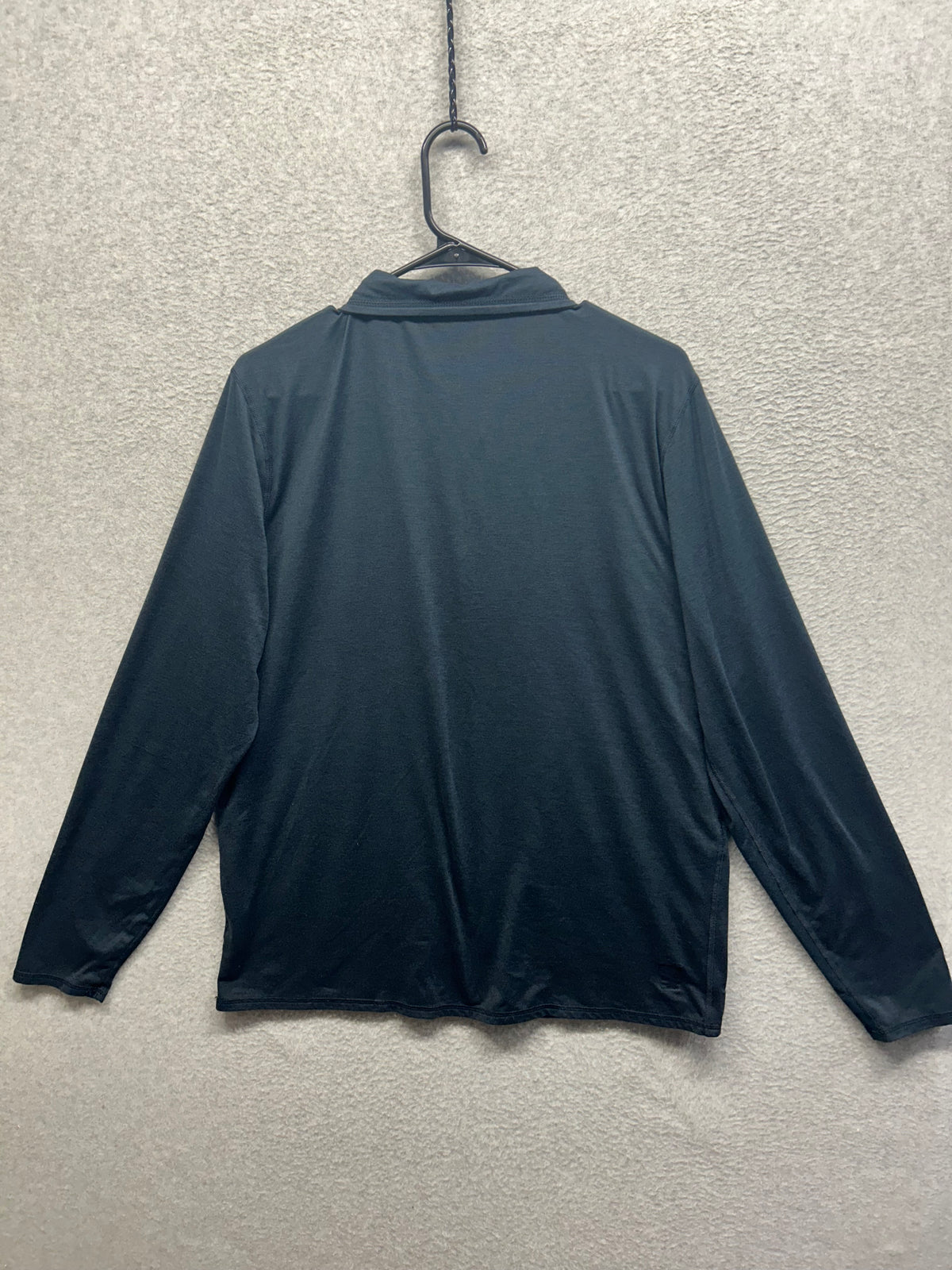 Vuori Ease Performance Half Zip 2.0 Mens Size Large Ink Heather