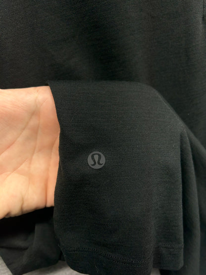 Lululemon Evolution Polo Size Large Black