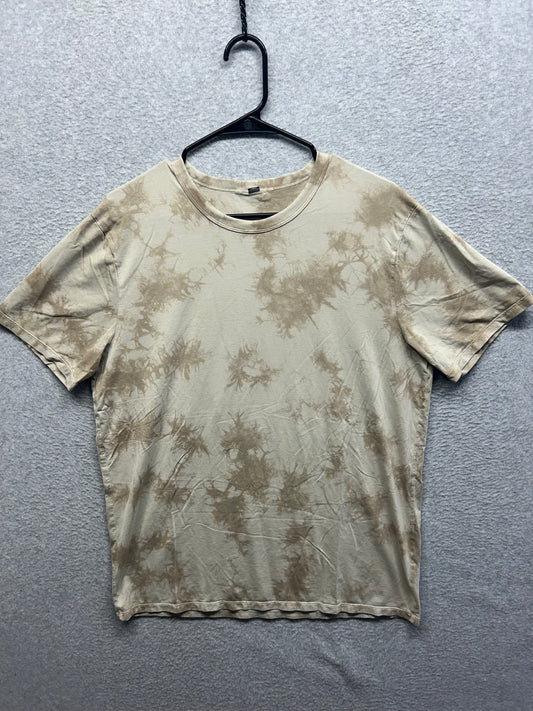 Lululemon The Fundamental T-Shirt Size Large Beige Camo