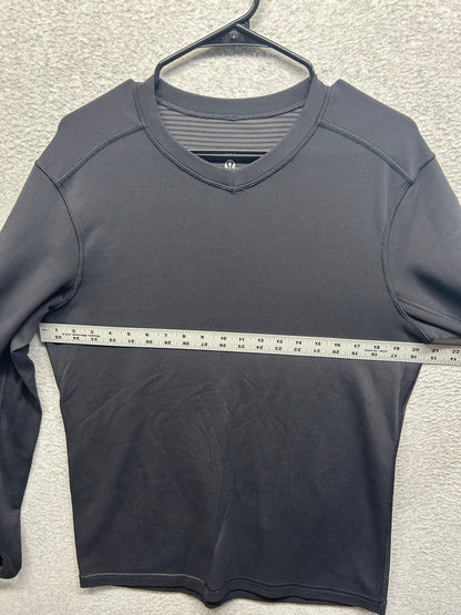 Lululemon Reversible Long Sleeve Shirt Size Large Black