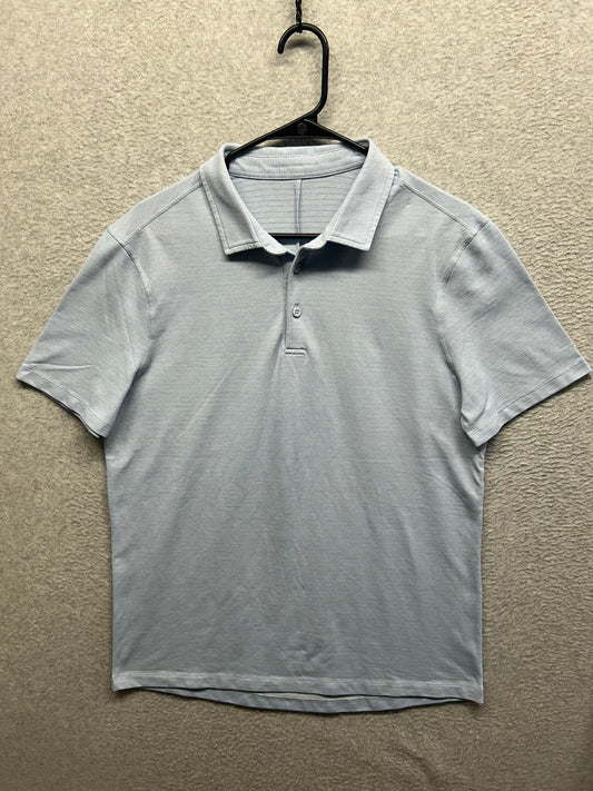 Lululemon Evolution Polo Size Large Gray