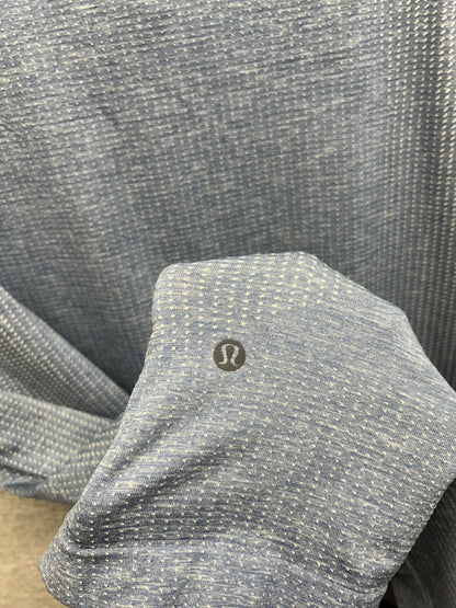 Lululemon Metal Vent Tech Short Sleeve Polo  Mens Size XL Blue