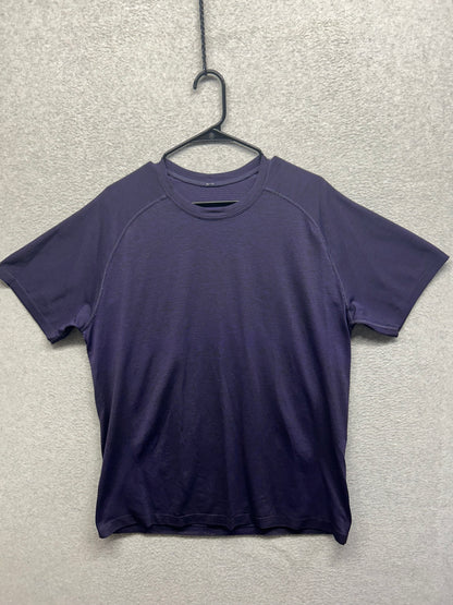 Lululemon Metal Vent Tech Short Sleeve Shirt 2.0 Mens Size XL Purple