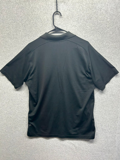 Lululemon Metal Vent Tech Short Sleeve Polo Mens Size XL Black