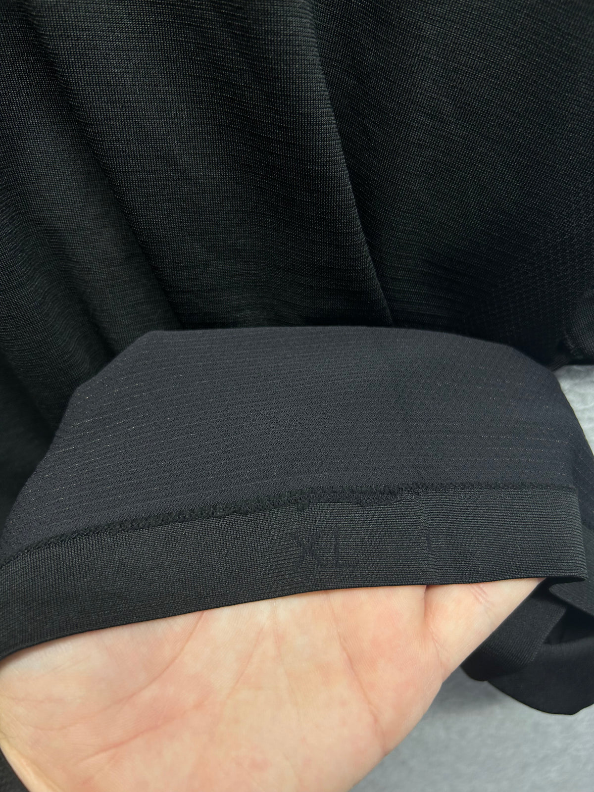 Lululemon Metal Vent Tech Short Sleeve Polo Mens Size XL Black