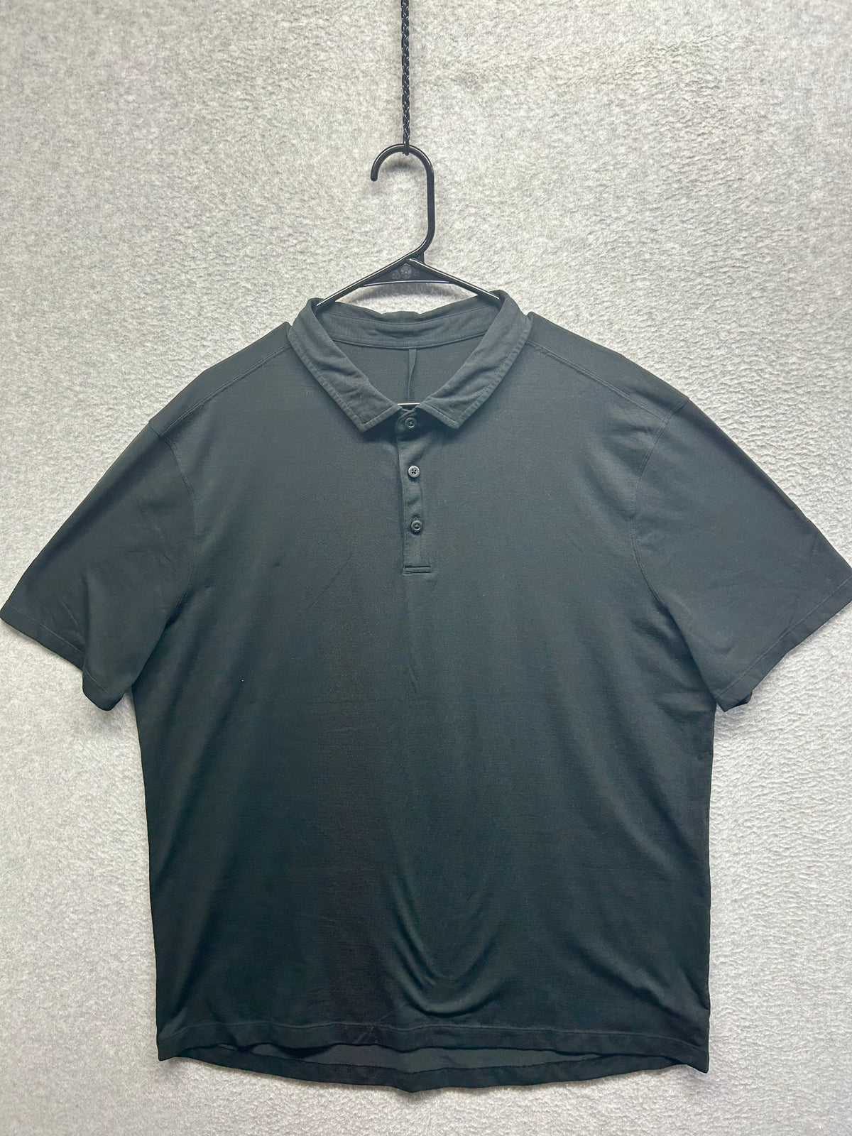 Lululemon Evolution Polo Size 2XL Black