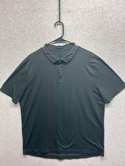 Lululemon Evolution Polo Size 2XL Black