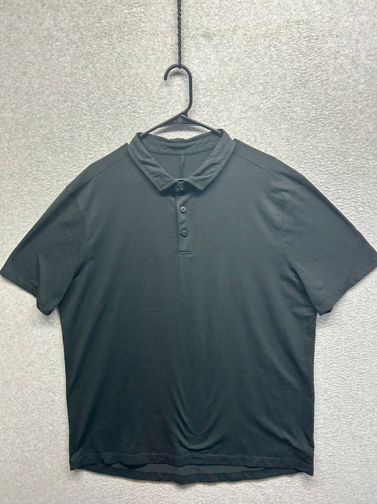 Lululemon Evolution Polo Size 2XL Black