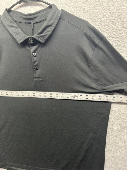 Lululemon Evolution Polo Size 2XL Black
