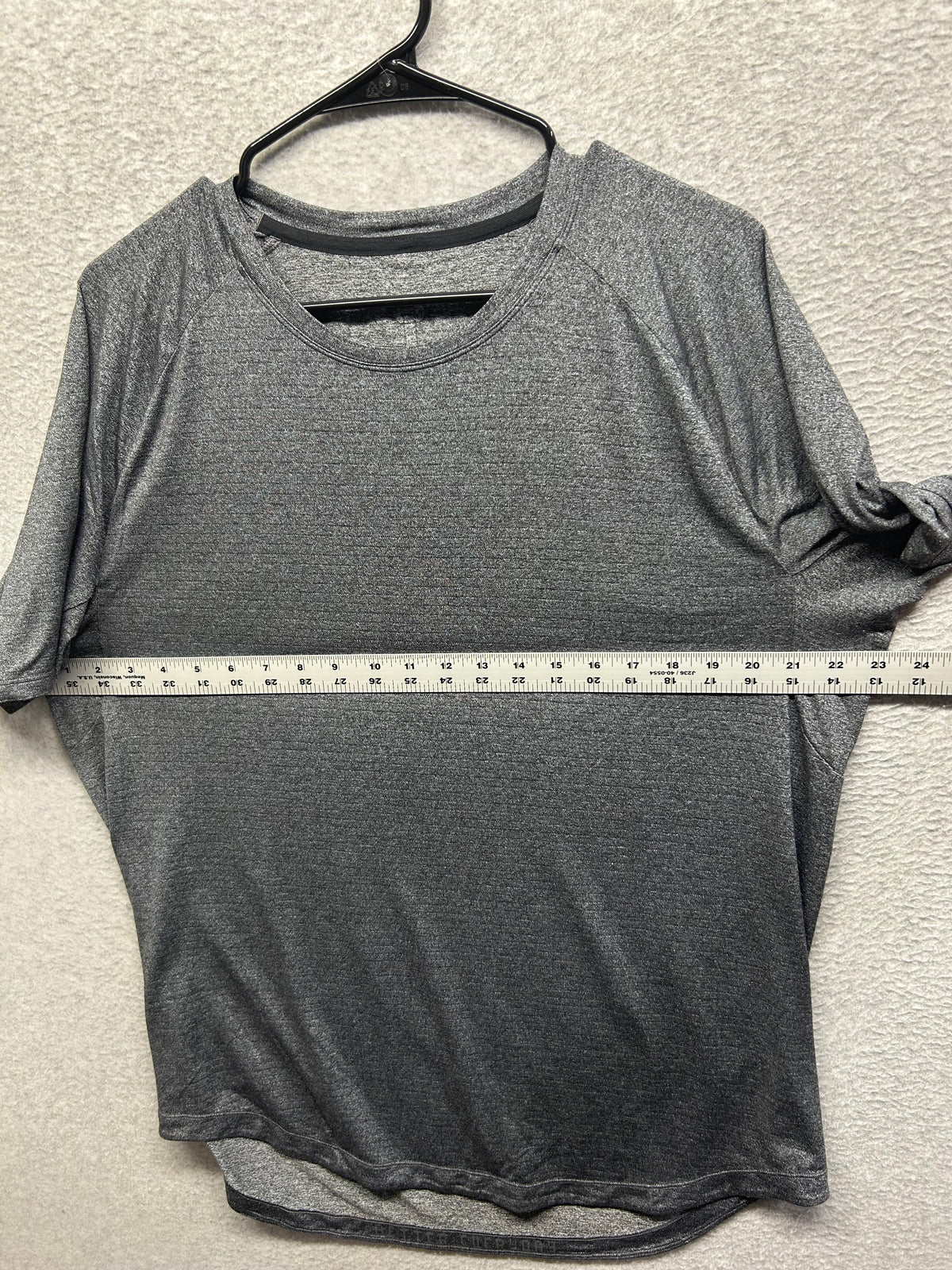 Lululemon Drysense Short Sleeve Shirt Size 2Xl Gray