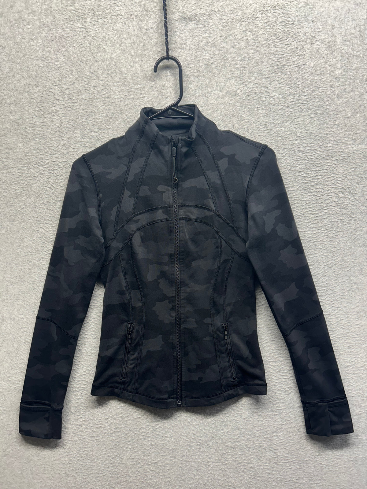 Lululemon Define Jacket Size 4 Heritage 365 Camo Deep Coal Multi
