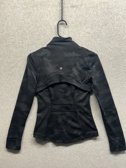 Lululemon Define Jacket Size 4 Heritage 365 Camo Deep Coal Multi