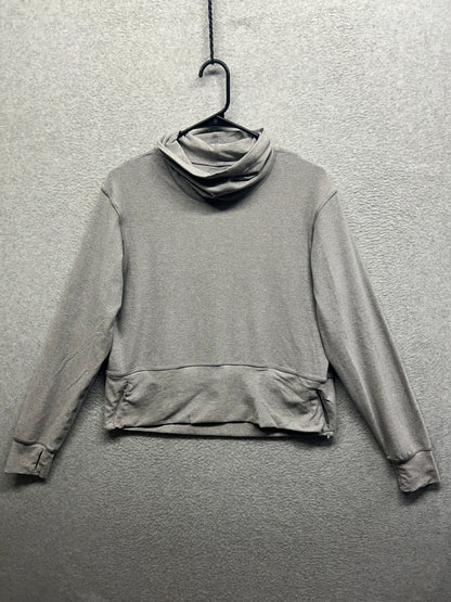 Lululemon Ready to Rulu Pullover Size 6 Heathered Raceway Grey