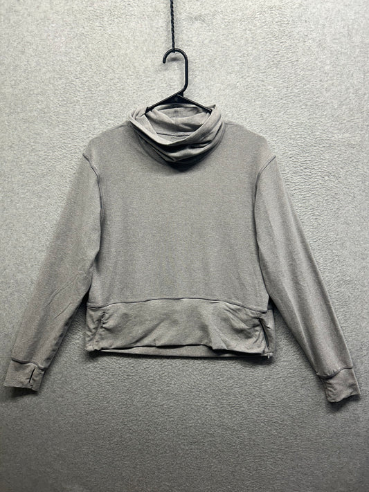 Lululemon Ready to Rulu Pullover Size 6 Heathered Raceway Grey