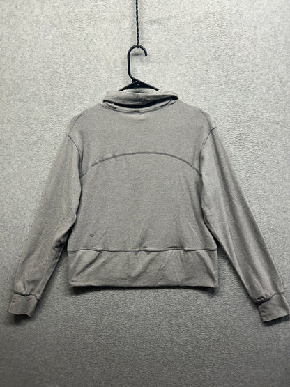 Lululemon Ready to Rulu Pullover Size 6 Heathered Raceway Grey