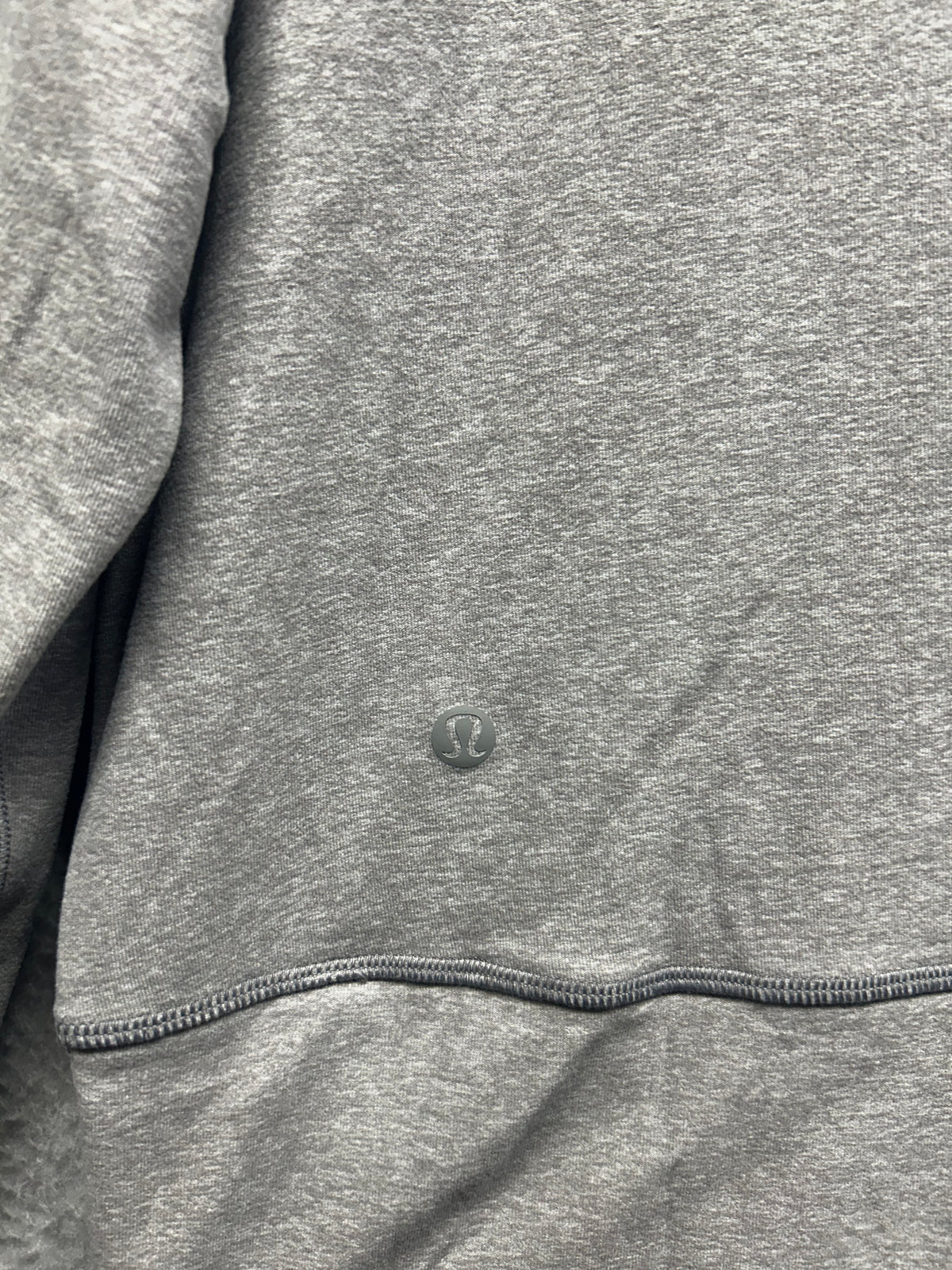 Lululemon Ready to Rulu Pullover Size 6 Heathered Raceway Grey