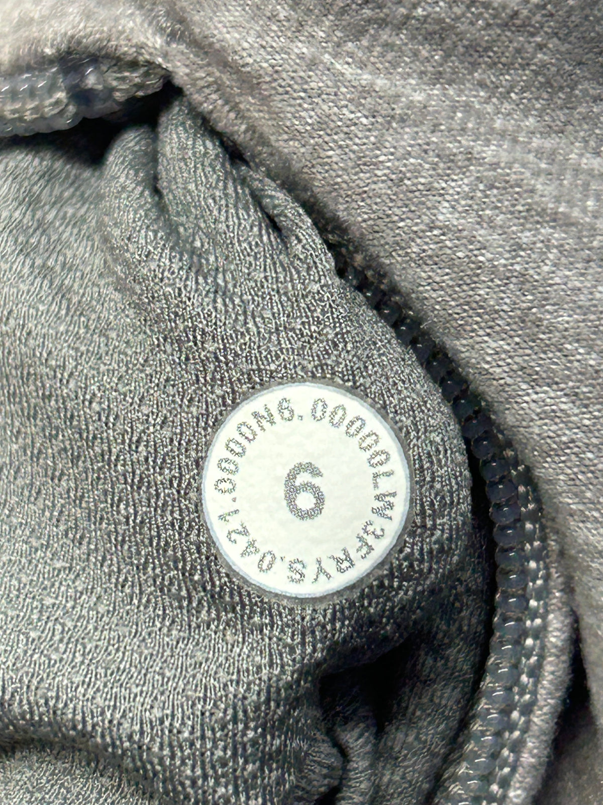 Lululemon Ready to Rulu Pullover Size 6 Heathered Raceway Grey