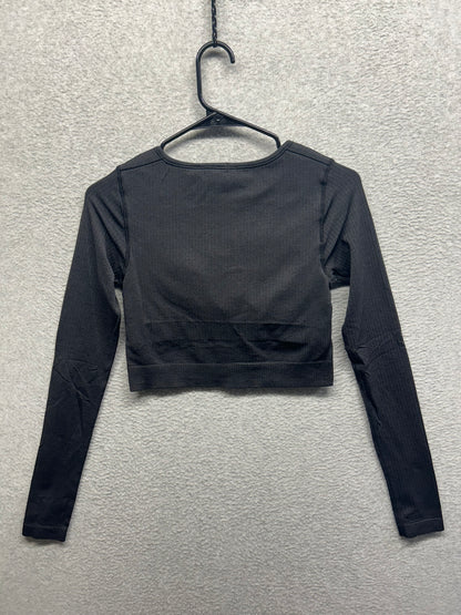 Lululemon Ebb to Street Long Sleeve Size 6 Black