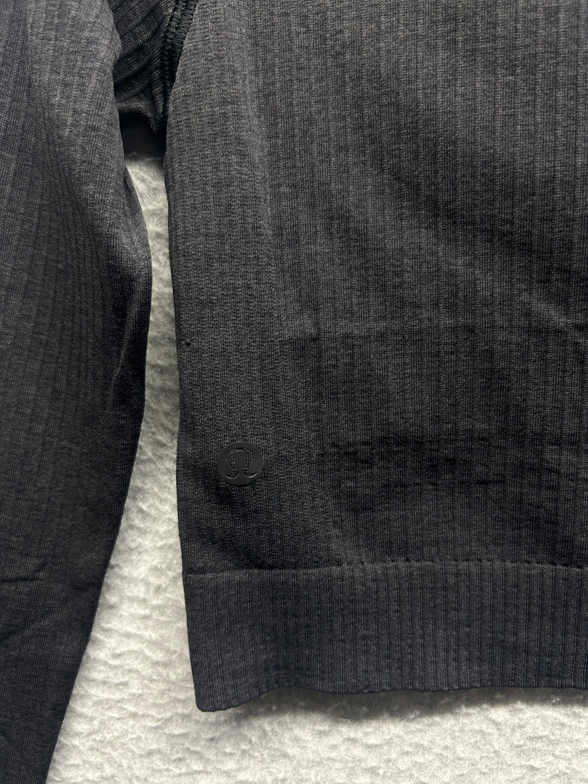 Lululemon Ebb to Street Long Sleeve Size 6 Black