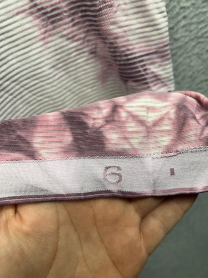 Lululemon Swiftly Tech Long Sleeve Shirt 2.0 Size 6 Marble Dye Vintage Plum