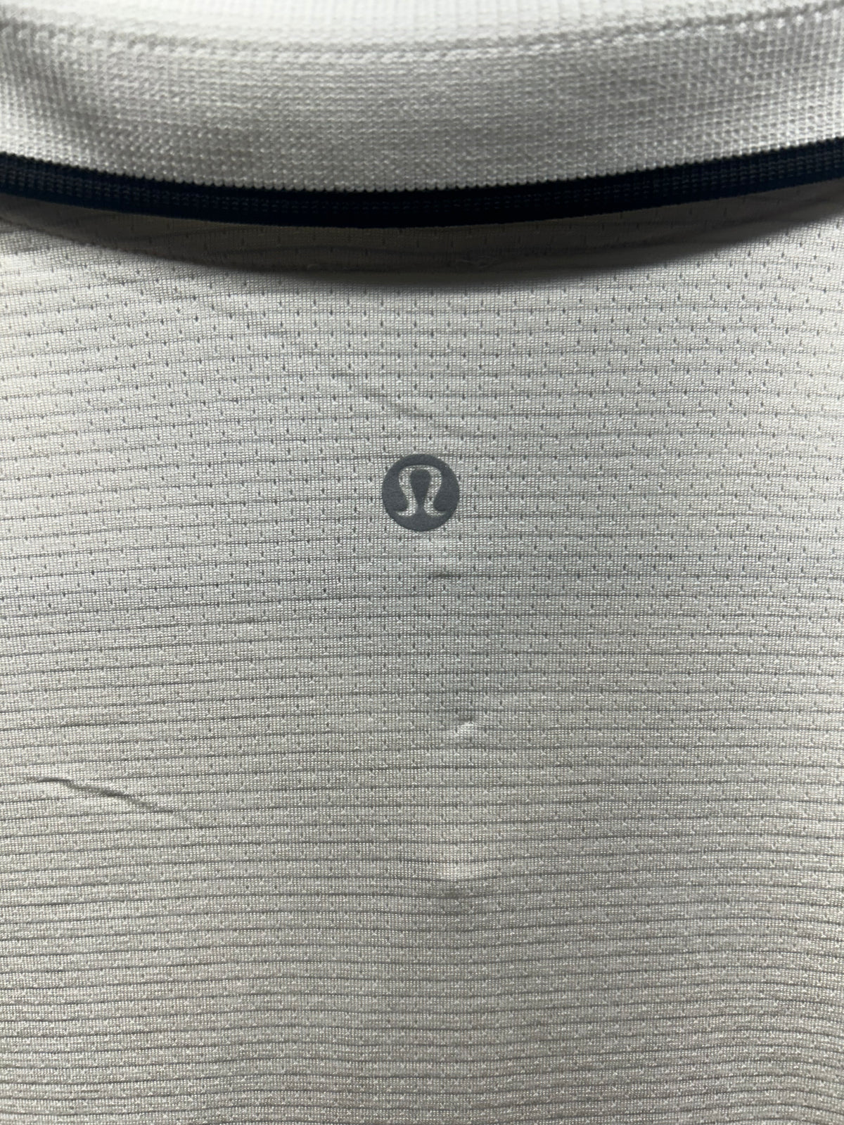 Lululemon Swiftly Tech Short-Sleeve Polo Shirt Colour Tip Size 6 Bone | Black