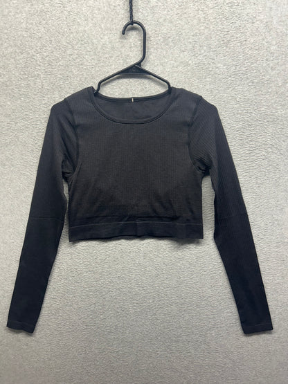 Lululemon Ebb to Street Long Sleeve Size 8 Black