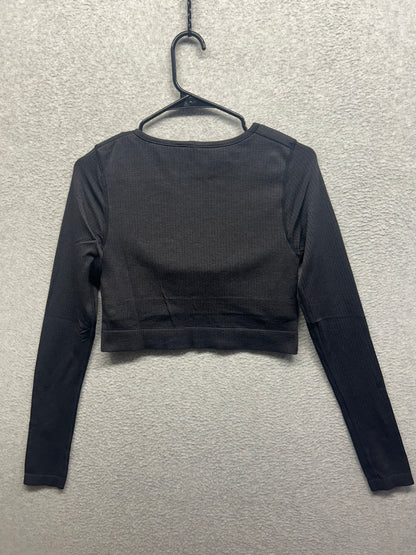 Lululemon Ebb to Street Long Sleeve Size 8 Black