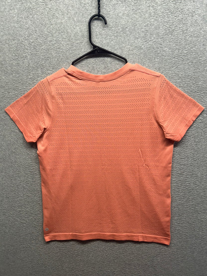 Lululemon Breeze By Short Sleeve Size 8 Orange