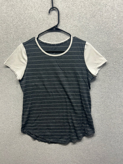 Lululemon Love Crew Short Sleeve Shirt Striped